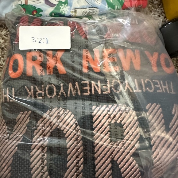 A327 Robin Ruth New York Large Canvas Graphic Hobo Bag Tote Closure Multicolor - Picture 8 of 8